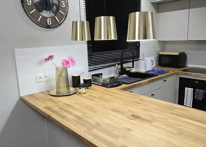 Apartament Blue 4 Pokojowy Z Ogródkiem