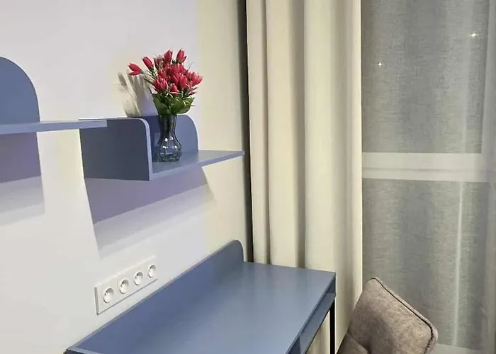 Apartament Blue 4 Pokojowy Z Ogródkiem *